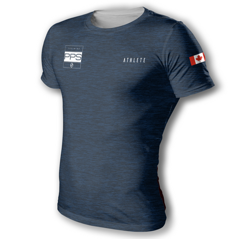TEAMPPS | Training Tee-Blue Heather